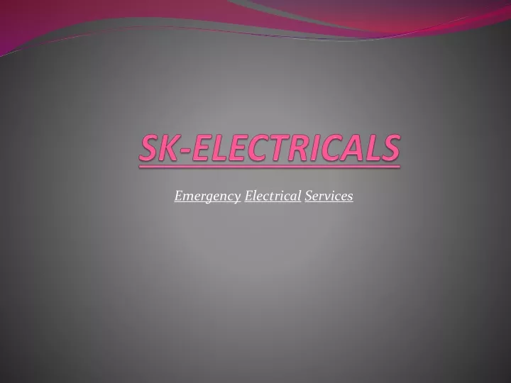 sk electricals