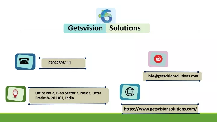 getsvision solutions