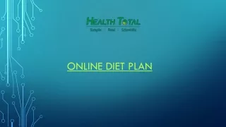 Online Diet Plan