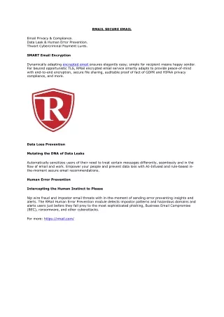 rmail secure email