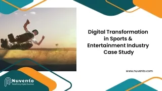 Digital Transformation in Sports & Entertainment Industry Case Study (1)