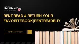 Rent Read & Return Your Favorite Book|RentReadBuy