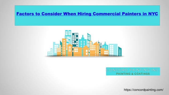 factors to consider when hiring commercial