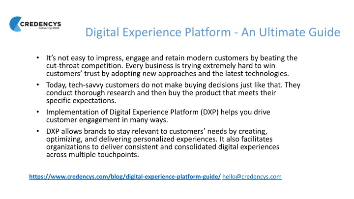 digital experience platform an ultimate guide