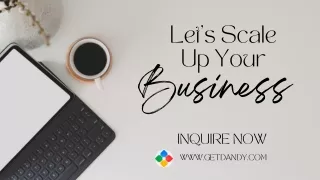 let s scale up your