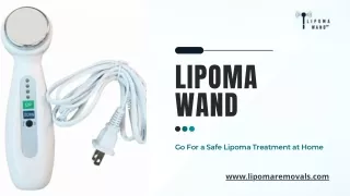 The Best Lipoma Treatment Without Surgery with Lipoma Wand