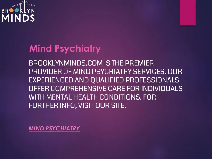 mind psychiatry