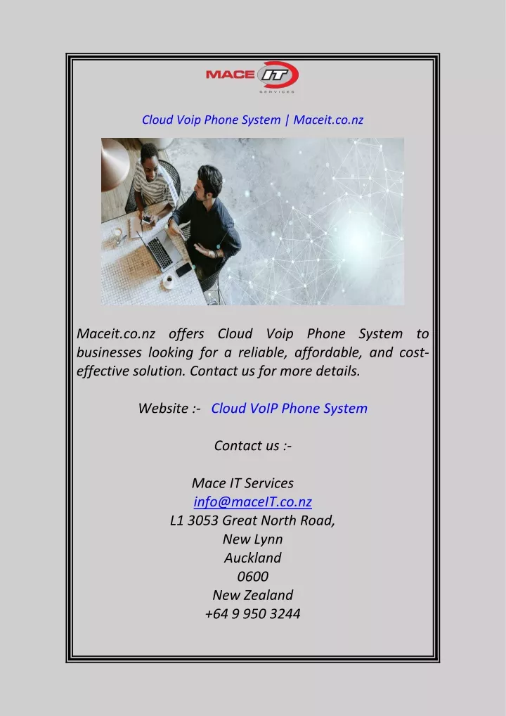 cloud voip phone system maceit co nz