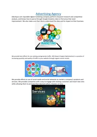 advertising agency