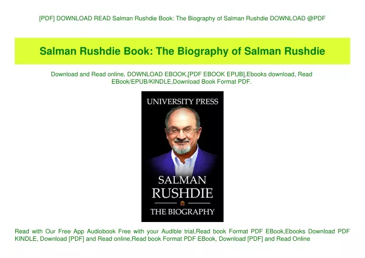 pdf download read salman rushdie book