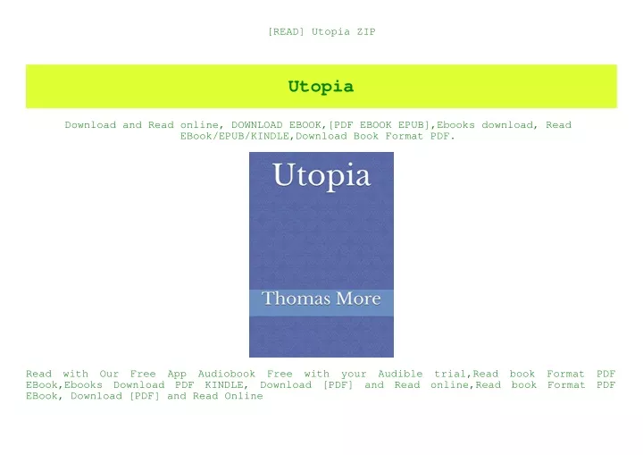 read utopia zip