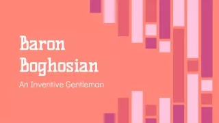 baron boghosian