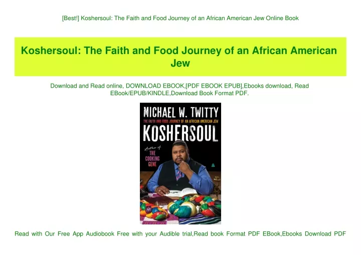 best koshersoul the faith and food journey