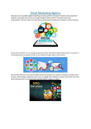 email marketing agency