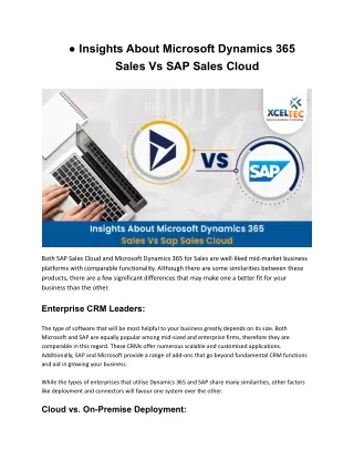 insights about microsoft dynamics 365 sales