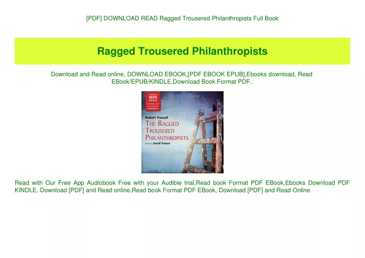 pdf download read ragged trousered