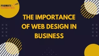 the importance of web design in business