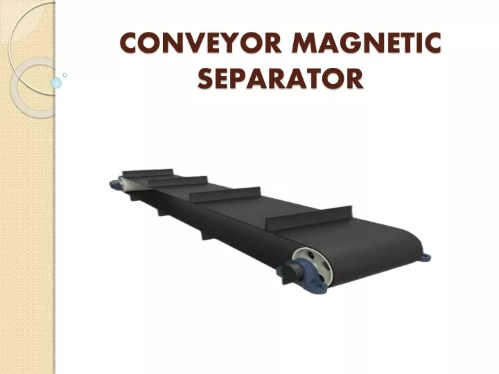 conveyor magnetic separator