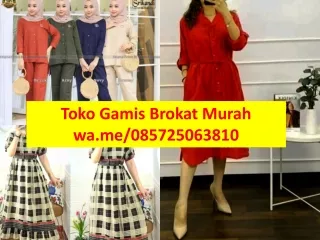 toko gamis brokat murah wa me 085725063810