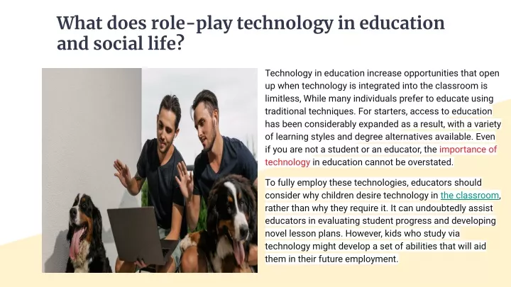 ppt-what-does-role-play-technology-in-education-and-social-life