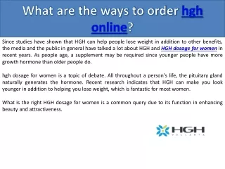 order hgh online, hgh dosage for women ppt