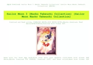 (Epub Download) Sailor Moon 3 (Naoko Takeuchi Collection) (Sailor Moon Naoko Takeuchi Collection) [EBOOK]