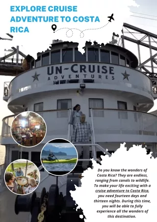Explore cruise adventure to Costa Rica - Uncruise Adventure