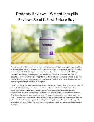 How Does Protetox Weight Loss Supplements Work?