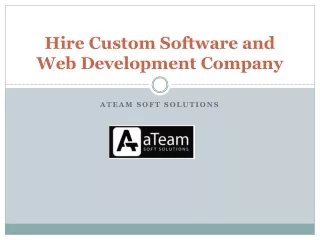 Top Web development company