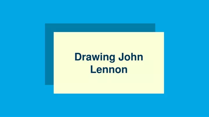 drawing john lennon