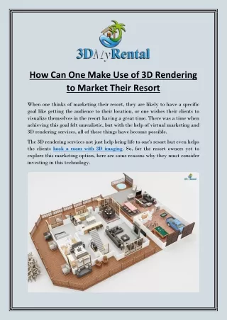 Book A Room With 3D Imaging - 3D My Rental