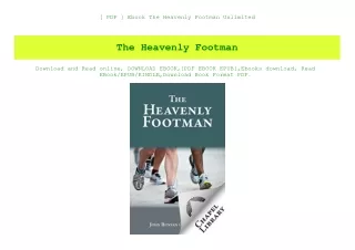 [ PDF ] Ebook The Heavenly Footman Unlimited