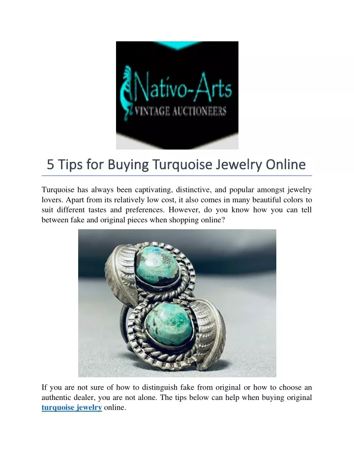 5 tips for buying turquoise jewelry online 5 tips