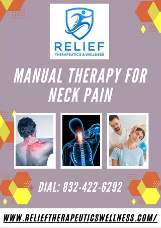 Manual Therapy For Neck Pain | Best Relief Therapies