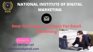 national institute of digital marketing