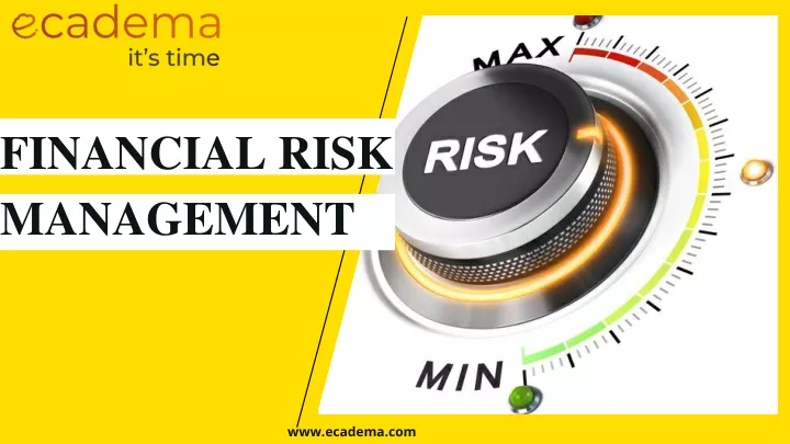 financial risk management