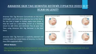 amarose skin tag remover reviews updated 2022