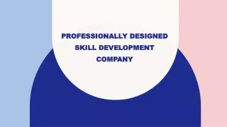 Skill Development Company