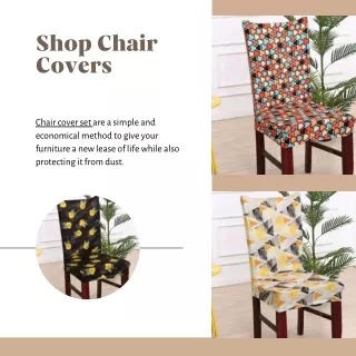 Shop Chair Covers at Wooden Street