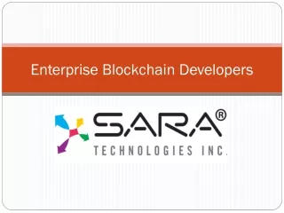 enterprise blockchain developers