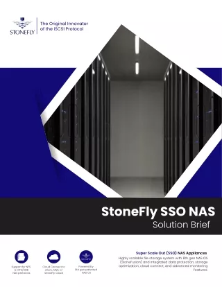 StoneFly-SSO-NAS-Solution-Brief_v2.4