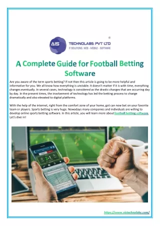 are you aware of the term sports betting