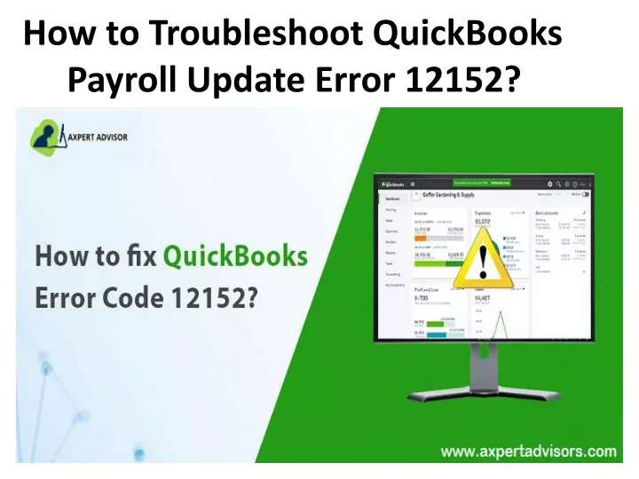 how to troubleshoot quickbooks payroll update