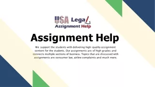 Online Best Law Assignment Help Service At Cheap Price