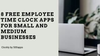 8 free employee time clock apps for small
