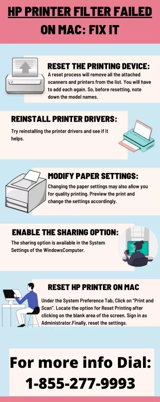 hp printer filter failed on mac fix it