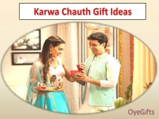 Karwa Chauth Gift Ideas