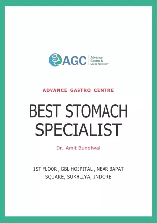 Stomach Specialist in Indore