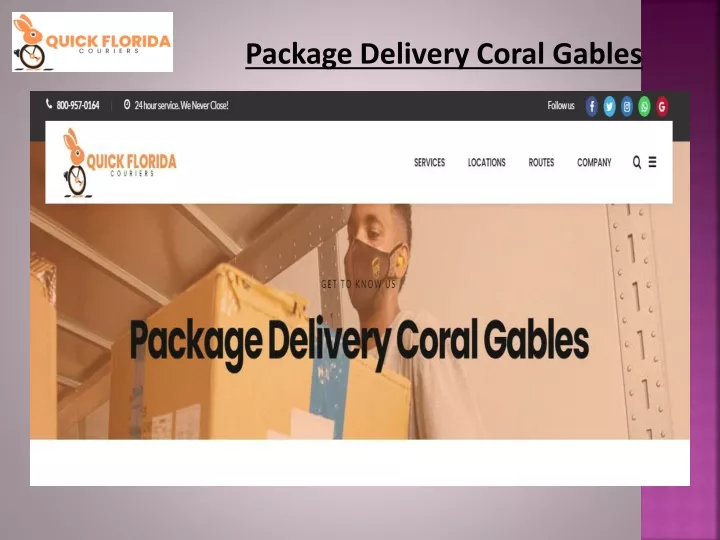 package delivery coral gables