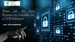 what are the key features to consider